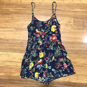 Printed Romper NWOT